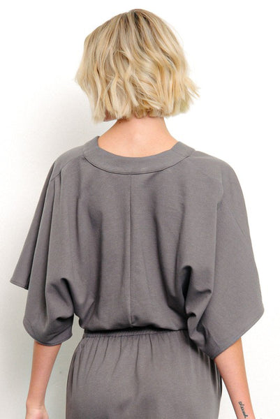 BRUSHED ORGANIC HEMP Crop Surplus Kimono