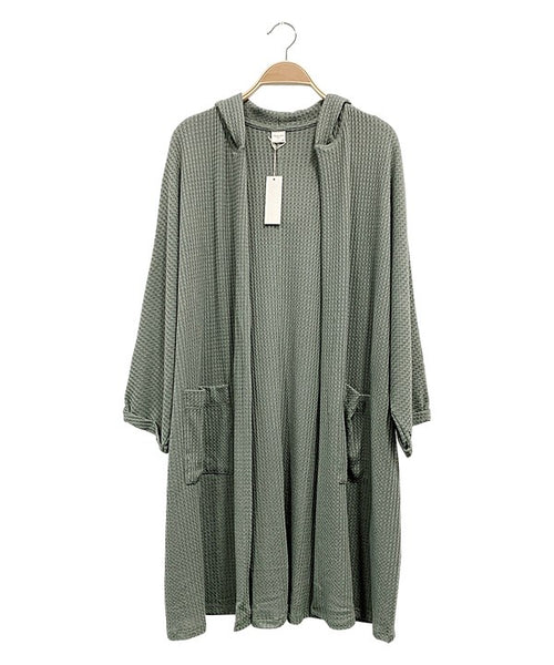 DOMESTIC KNIT WAFFLE Cardigan Hoodie