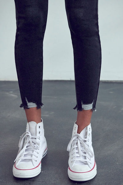 Leo High Rise Ankle Skinny Jeans