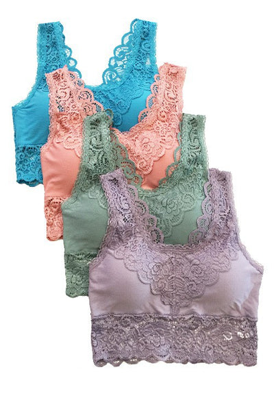 Padded Lace Bralette