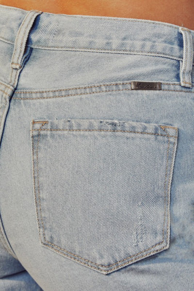 Sierra High Rise Straight Jeans