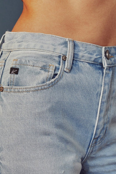 Sierra High Rise Straight Jeans