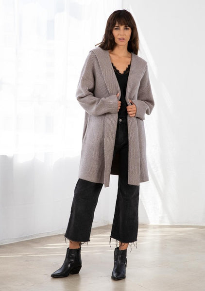 Coldwater Canyon Hooded Cardigan