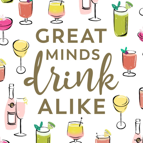 Cocktail Napkins; Great Minds-20ct