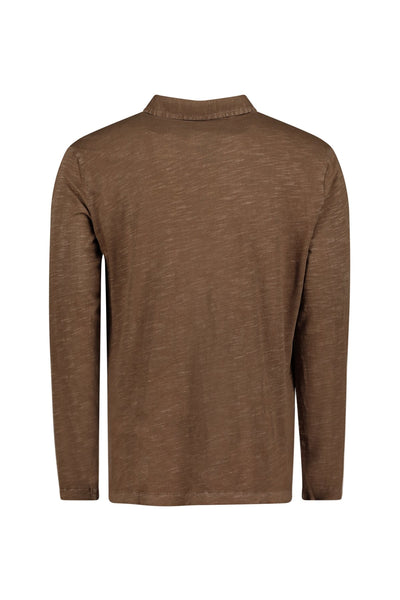 Salt Point Long Sleeve Slub Jersey Polo