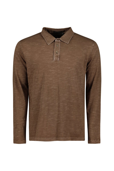 Salt Point Long Sleeve Slub Jersey Polo