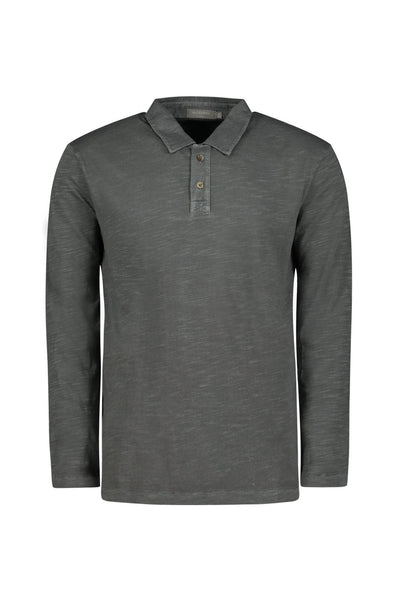Salt Point Long Sleeve Slub Jersey Polo