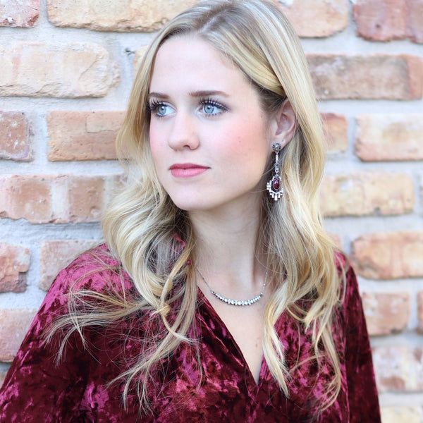 Chloe+Isabel Café Society Statement Drop Earrings