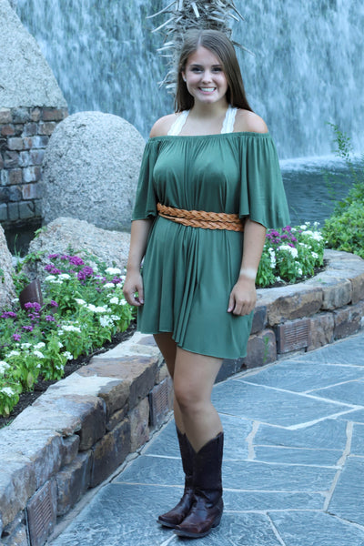 ADA Collection Maria Wrap Belt - Cognac