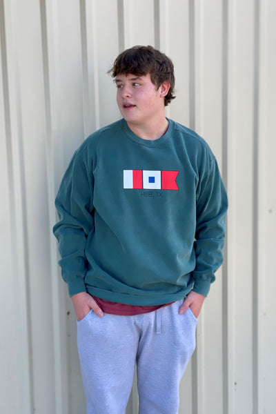 Comfort Colors HSB Nautical Flags Sweatshirt