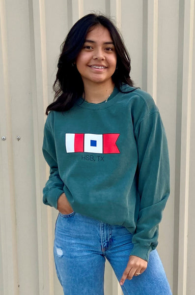 Comfort Colors HSB Nautical Flags Sweatshirt
