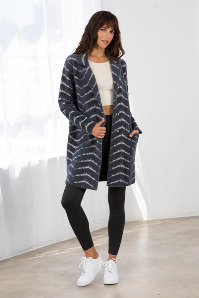 Lafayette Fuzzy Coatigan