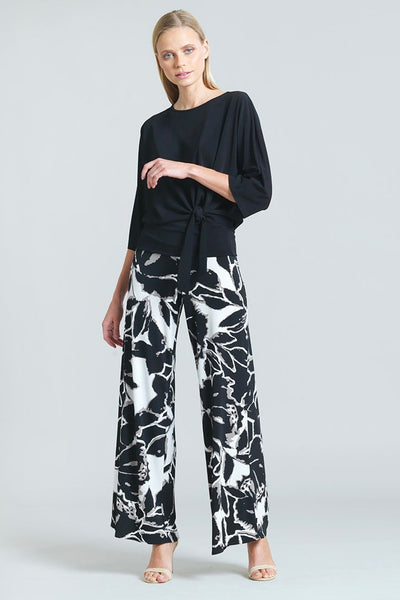 Side Tie Top - Black