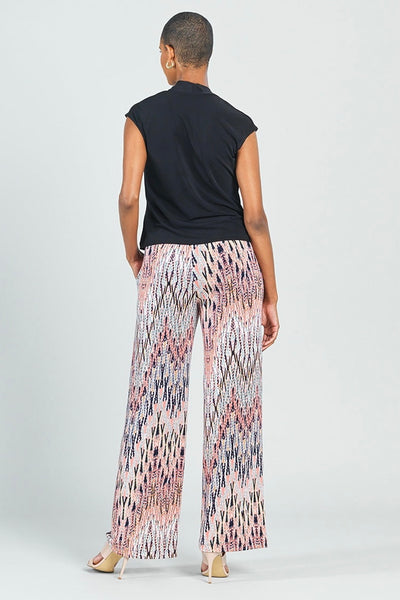 Crossover Faux Wrap Top - Black