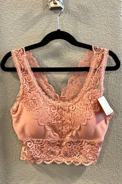 Padded Lace Bralette
