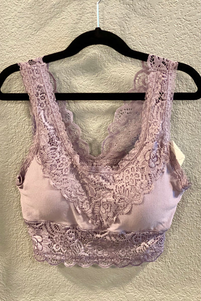 Padded Lace Bralette