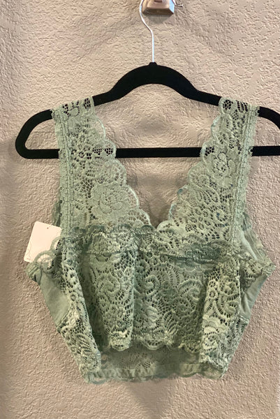 Padded Lace Bralette