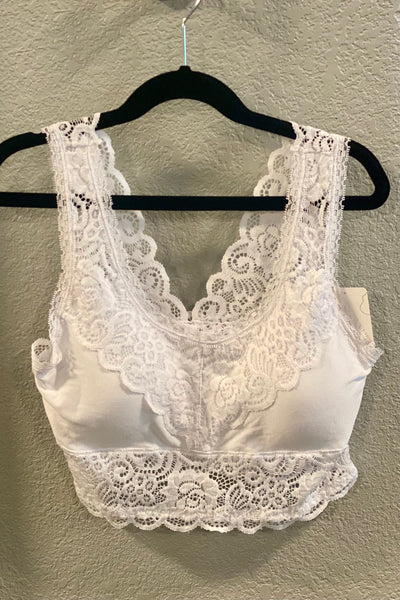 Padded Lace Bralette