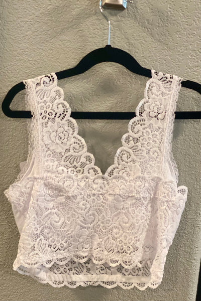 Padded Lace Bralette