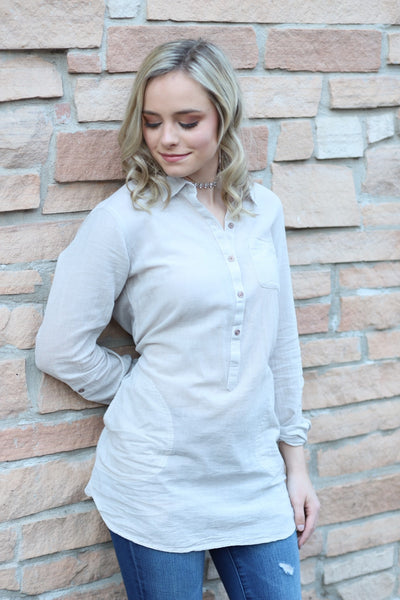 Toad&Co Airbrush Tunic - Cocoa