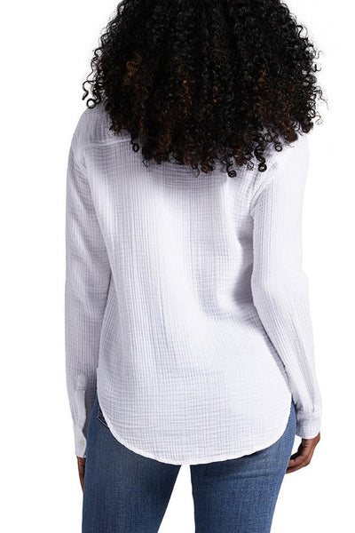 TEXTURED LONG SLEEVE SHIRT