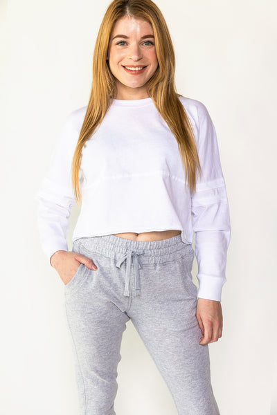 LADIES CROPPED RETRO JERSEY