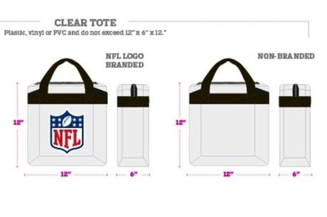 Bud Light Stadium Approved Clear Tote