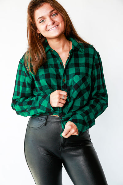 ESSENTIAL FLANNEL BUTTONDOWN