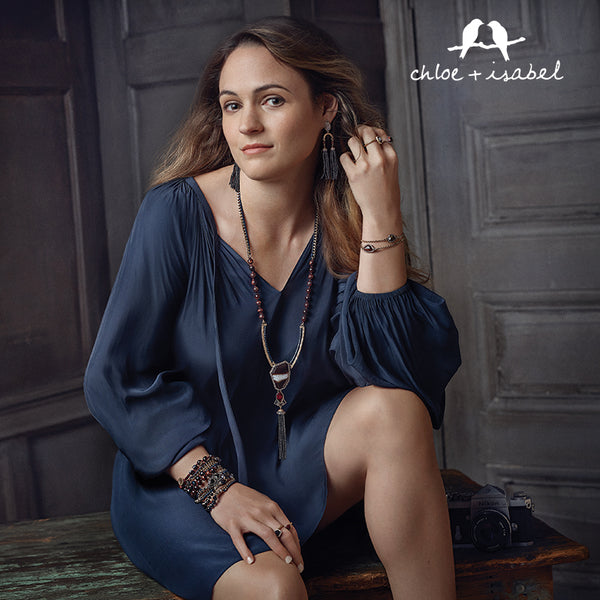 Chloe + Isabel Rebel Long Tassel Pendant Necklace