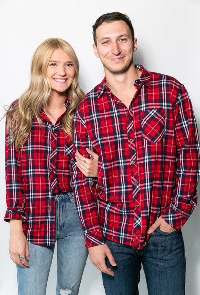 ESSENTIAL FLANNEL BUTTONDOWN