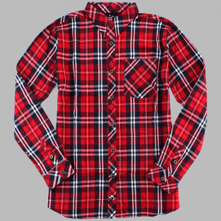ESSENTIAL FLANNEL BUTTONDOWN