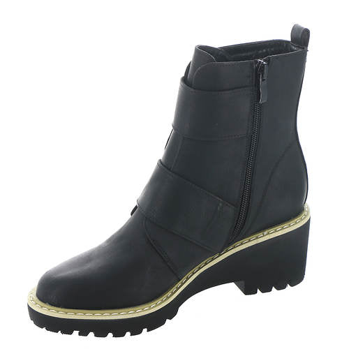 Woke Lug Sole Wedge Bootie