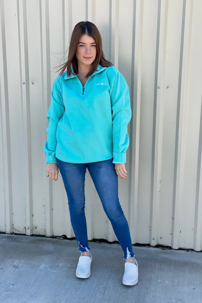 Comfort Colors LAKE LBJ 3/4 Zip Sweatshirt