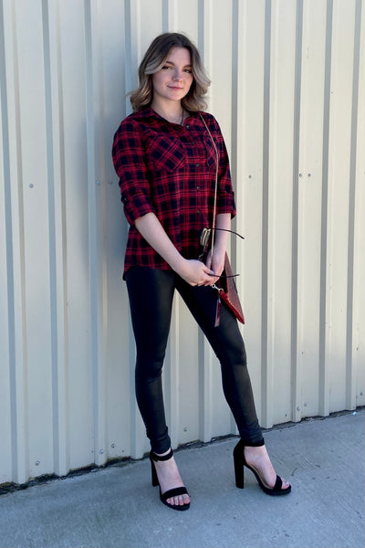 Billy T Classic Plaid Shirt