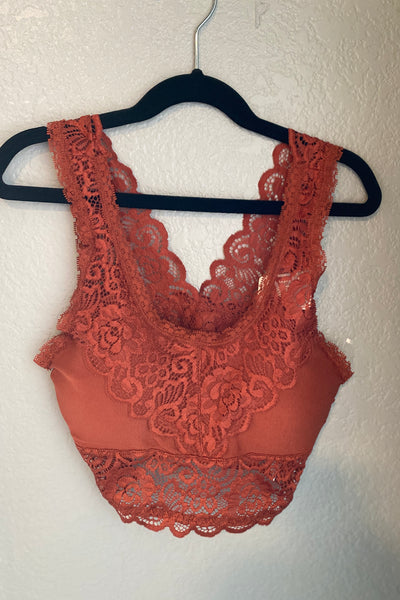Padded Lace Bralette