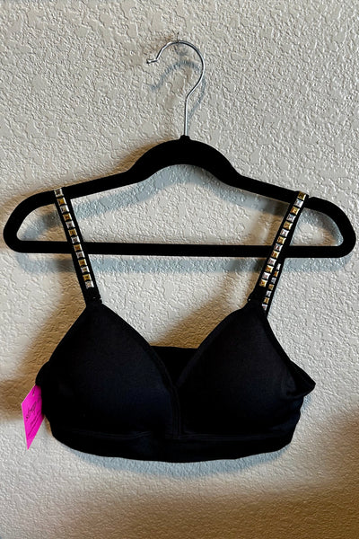 Black Plunge w/ Two Toned Studs
