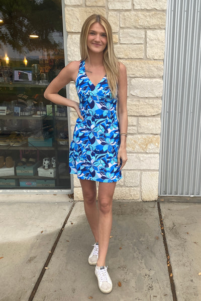 Chesapeake Dress UPF50- Sea Petals