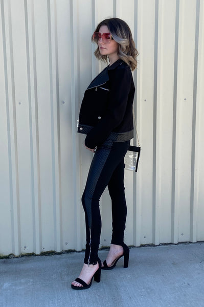 AZI BRIANNA Moto Pants