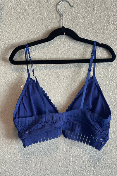Adjustable Padded Lace Bralette