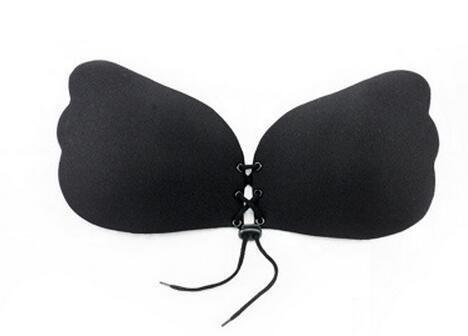 Wing Style Push Up Bra (Black)