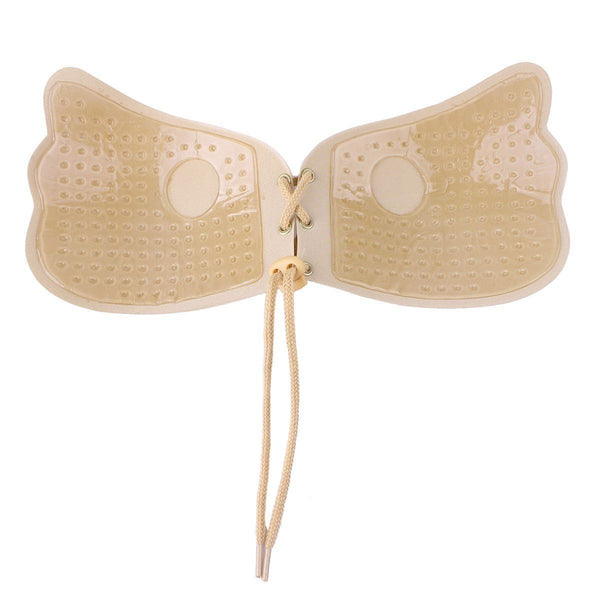Wing Style Push Up Bra (Nude)