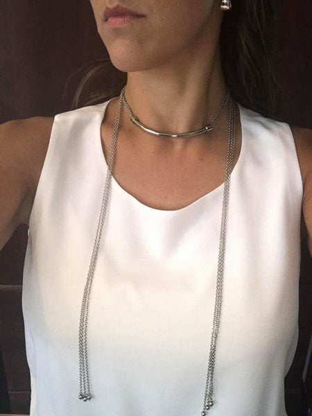 Chloe + Isabel Waterfall Convertible Lariat Necklace