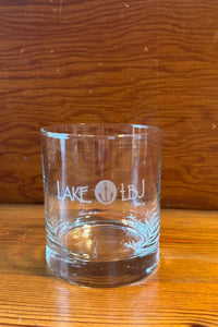 Etched Stemless Cocktail Glass - LAKELBJ