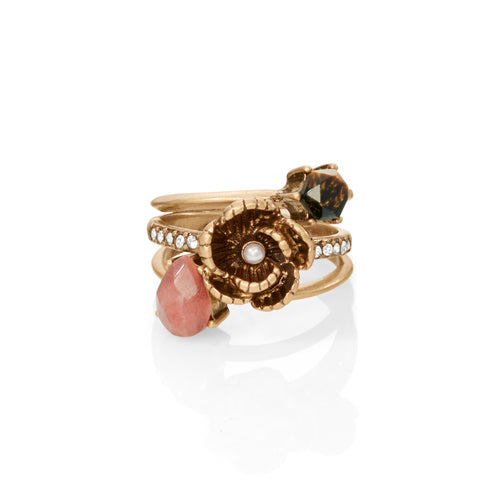 Sunset Vista Stacking Rings