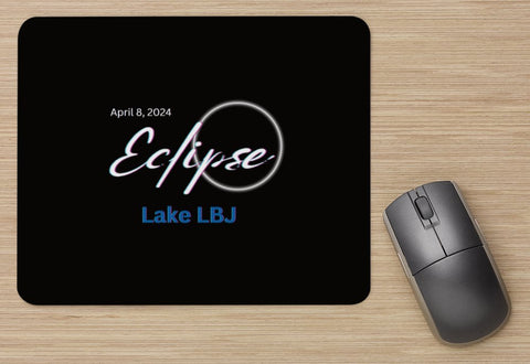 Eclipse 2024 Lake LBJ Mouse Pad