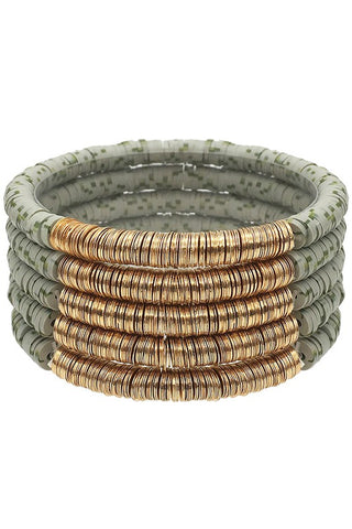 Clay Bead Bracelet