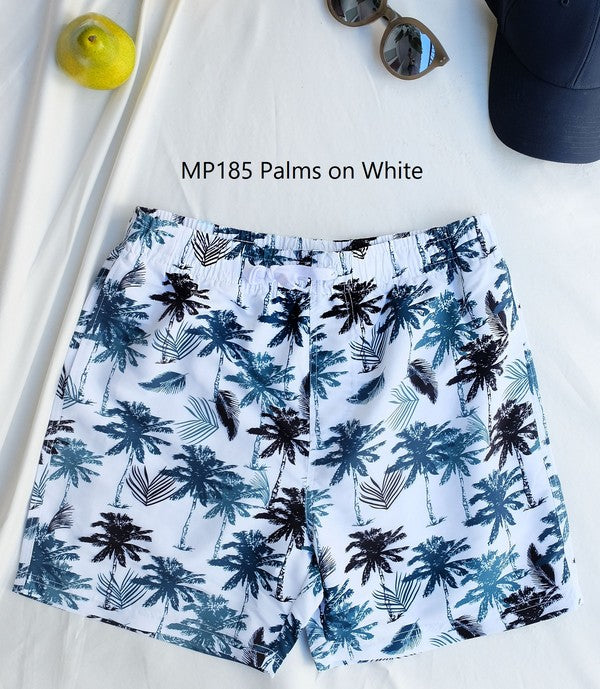 White Palms Swim Shorts