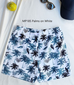 White Palms Swim Shorts