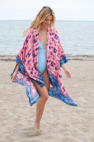 Butterfly Tie Dye Kimono