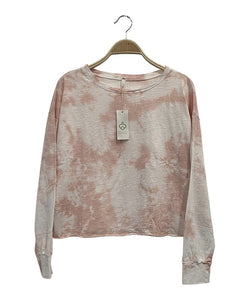 TIE DYED COTTON PULLOVER LONG SLEEVE